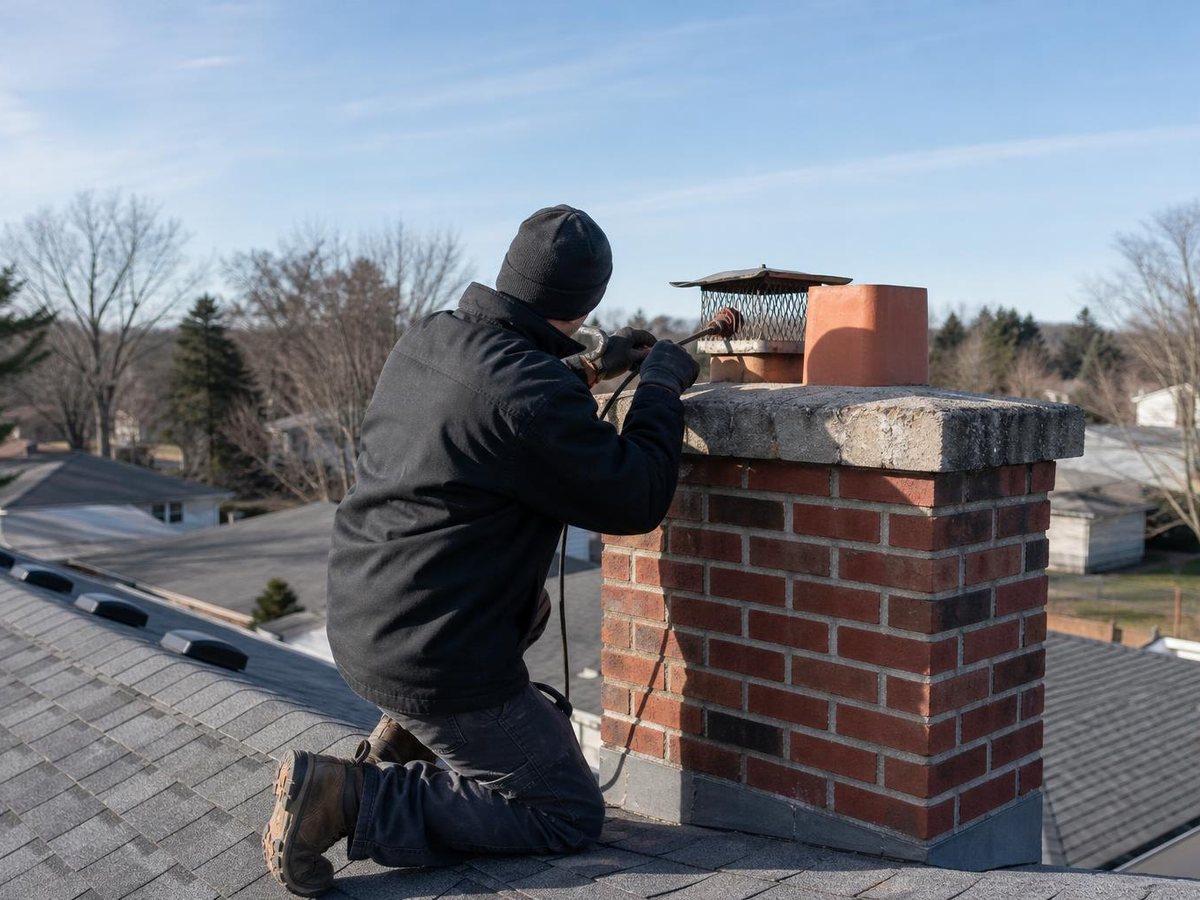 Fritz Chimney Repair work in Lone Tree